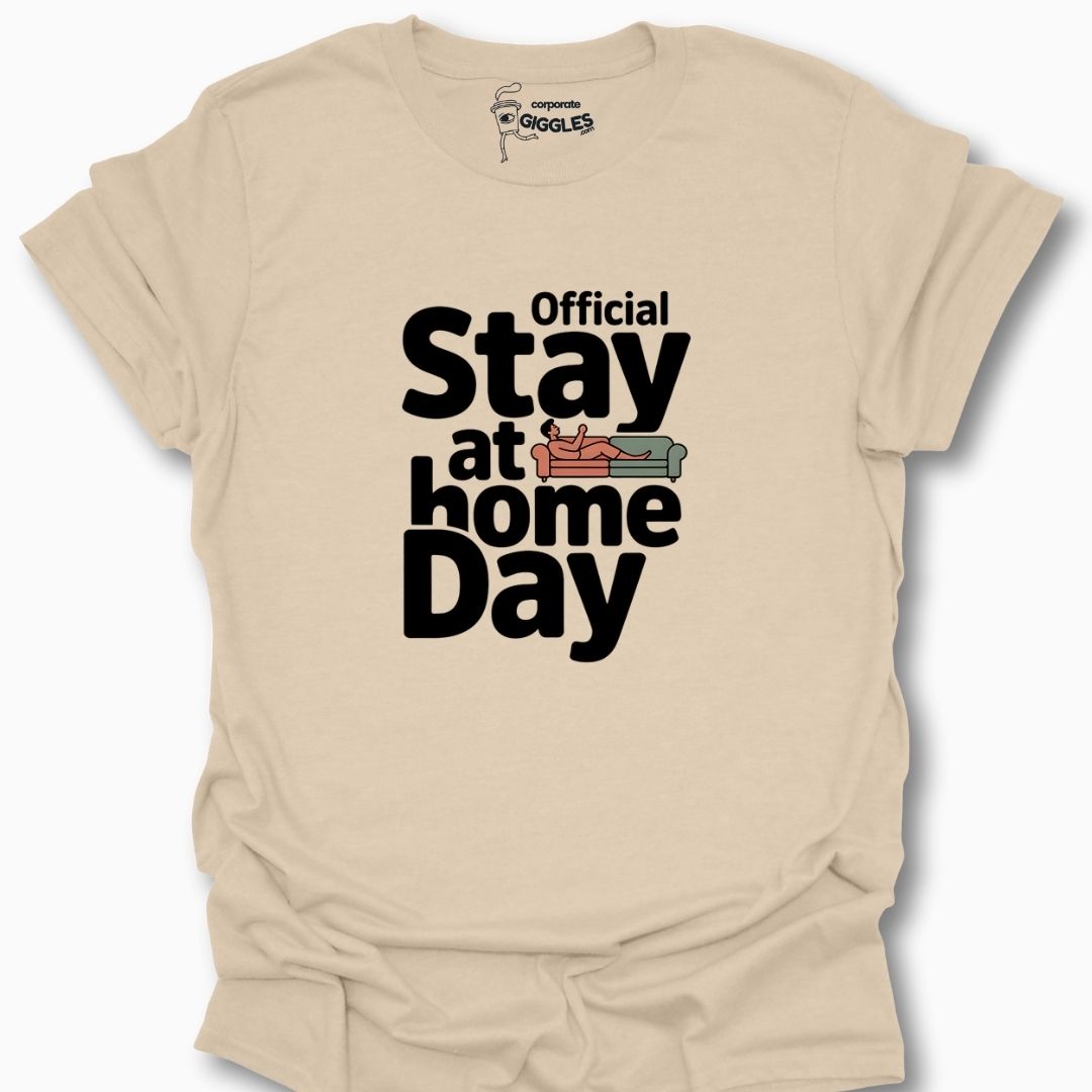 Official Stay At Home Day T-Shirt
