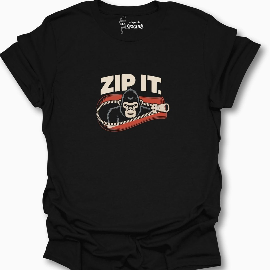 Zip It. T-Shirt