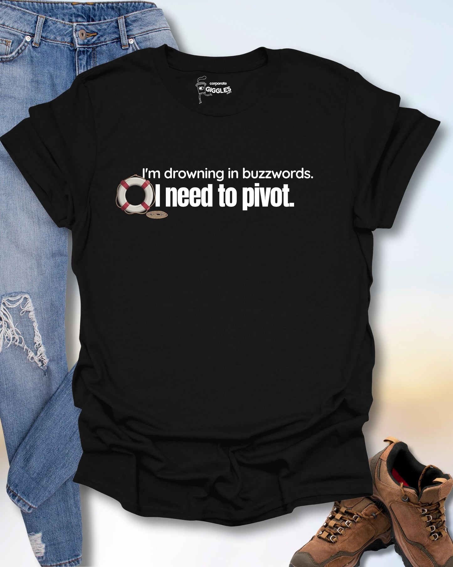 I'm Drowning In Buzzwords T-Shirt