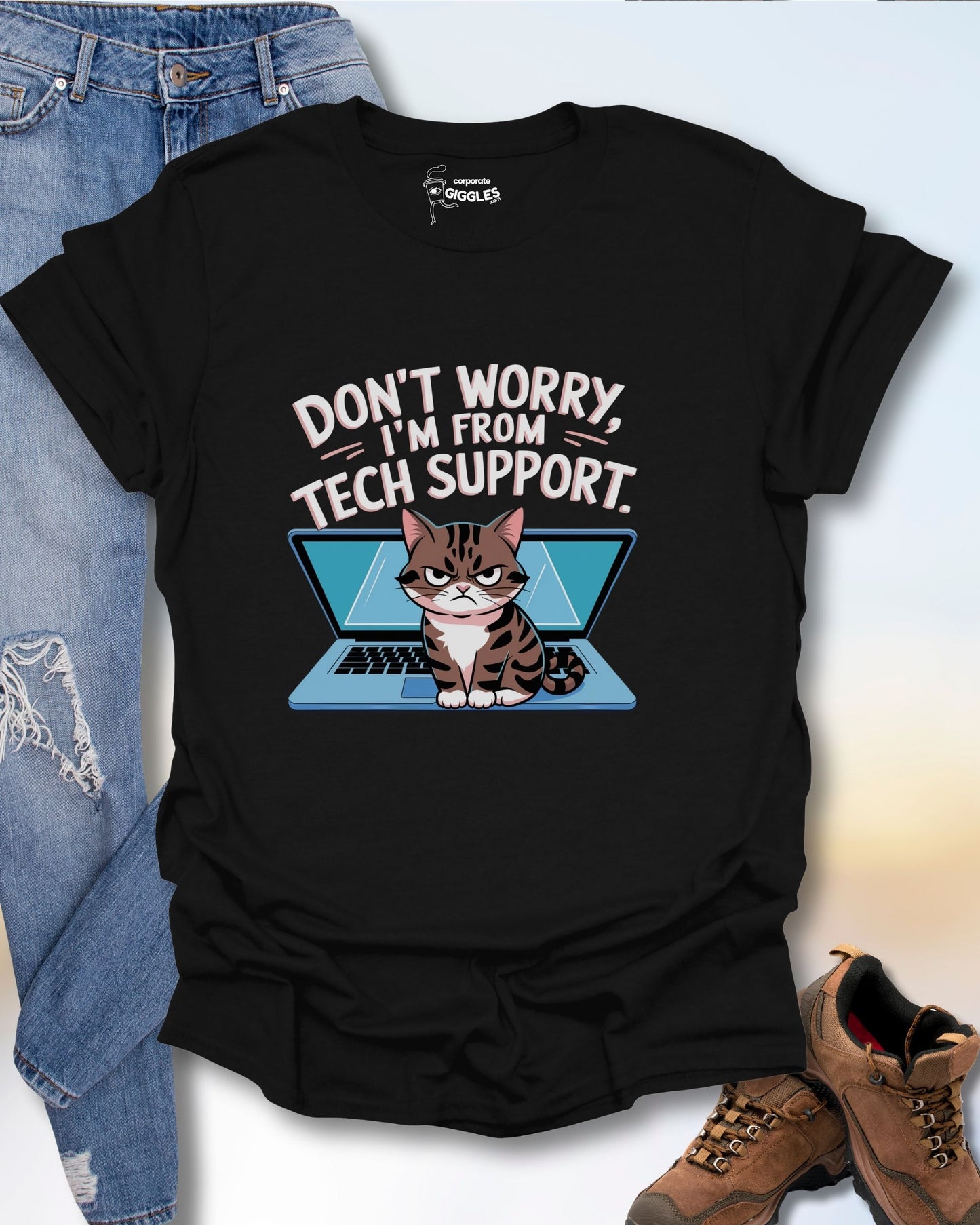 Don't Worry I'm From Tech Support T-Shirt