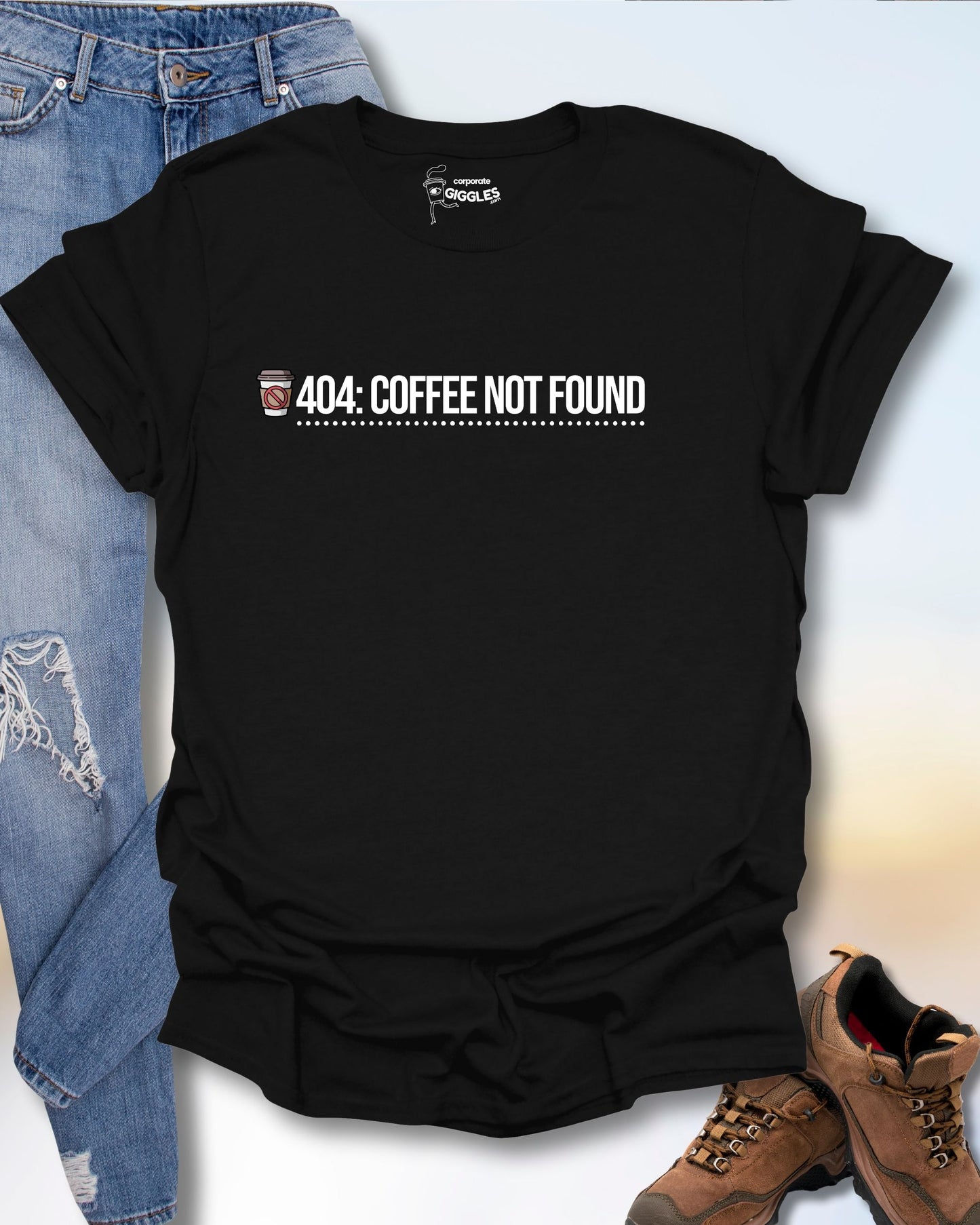 404 Coffee Not Found T-Shirt