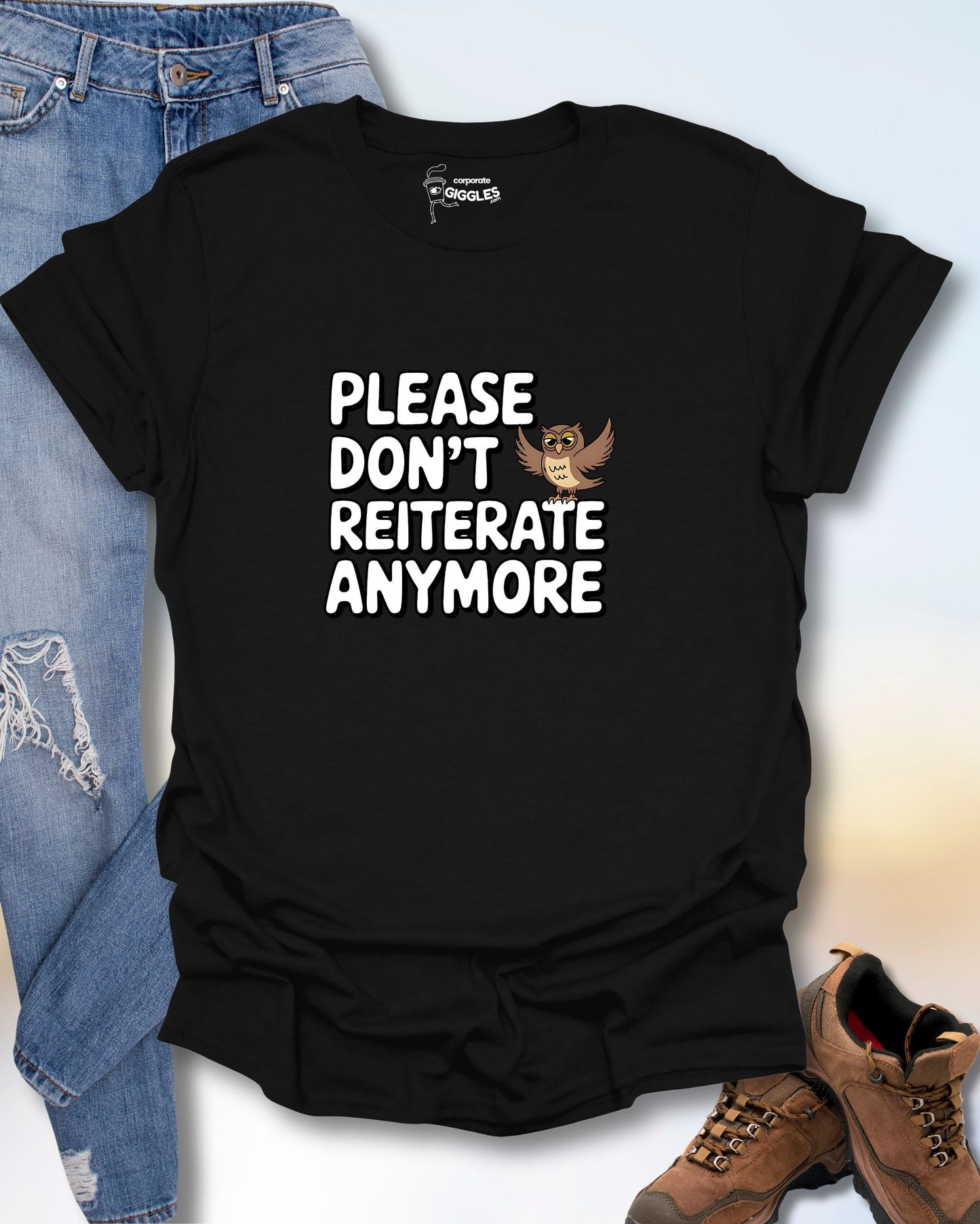 Please Don't Reiterate Anymore T-Shirt