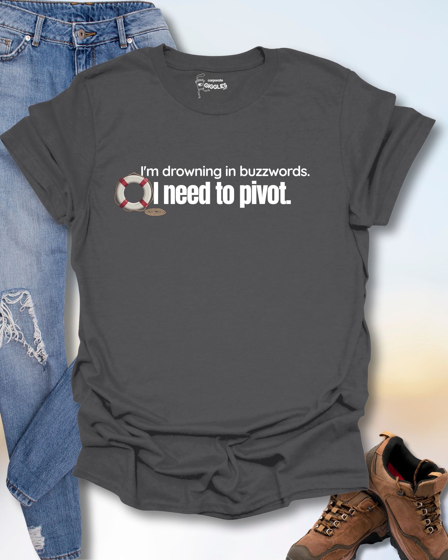 I'm Drowning In Buzzwords T-Shirt