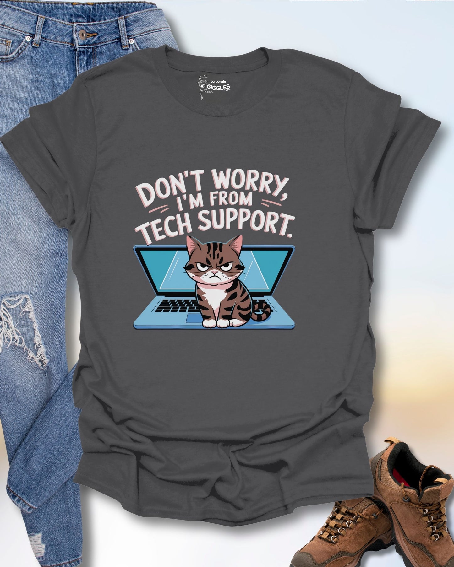 Don't Worry I'm From Tech Support T-Shirt