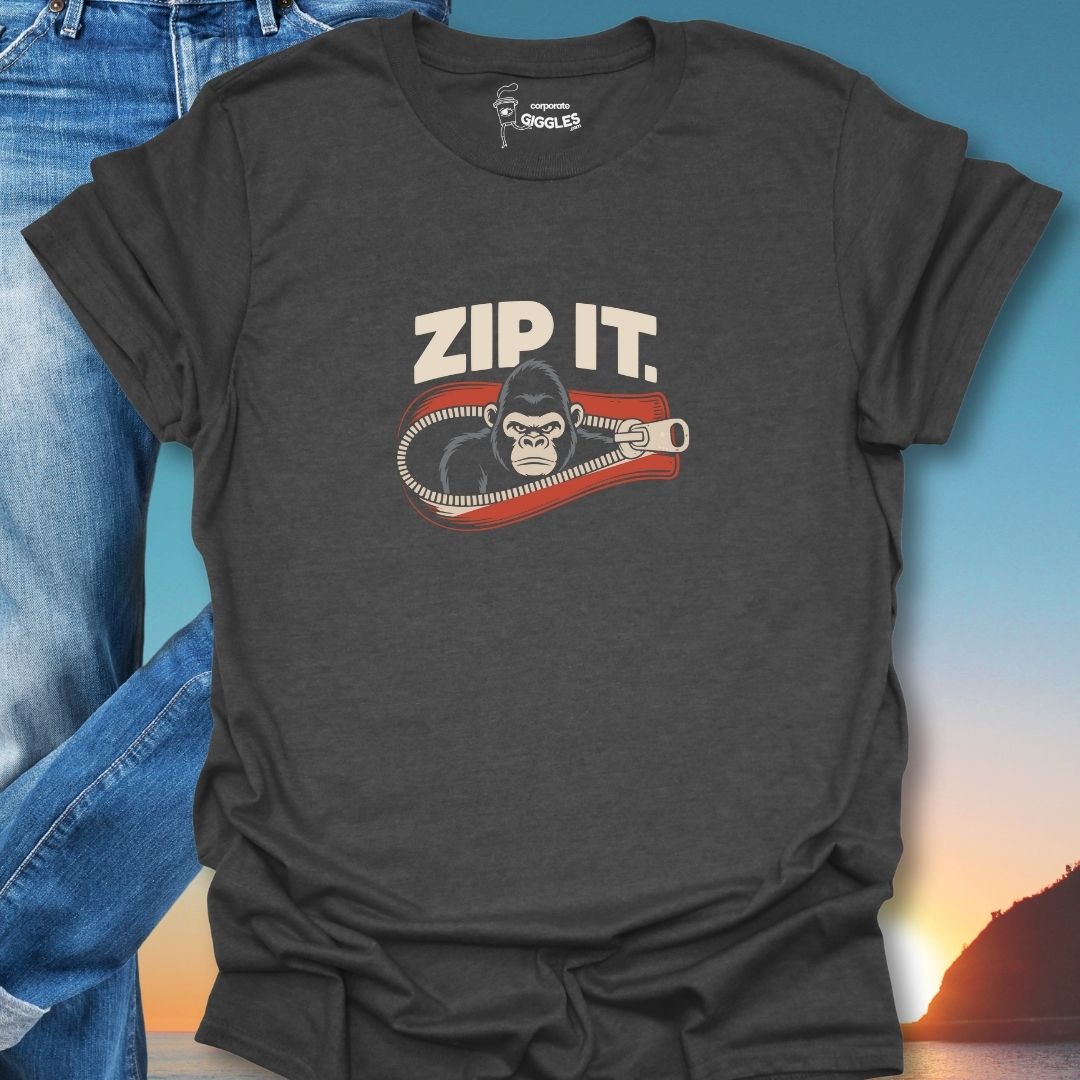 Zip It. T-Shirt