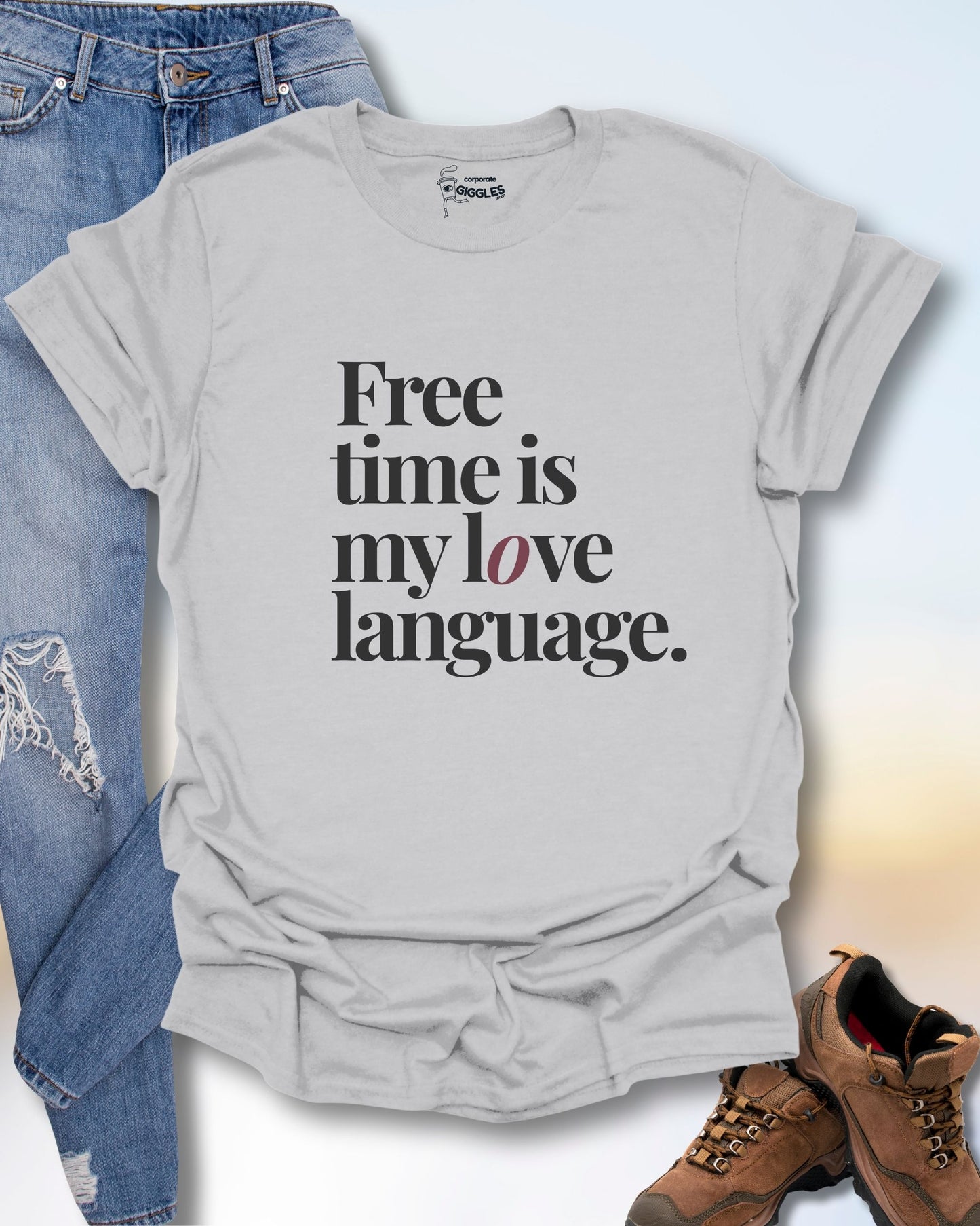 Free Time Is My Love Language T-Shirt