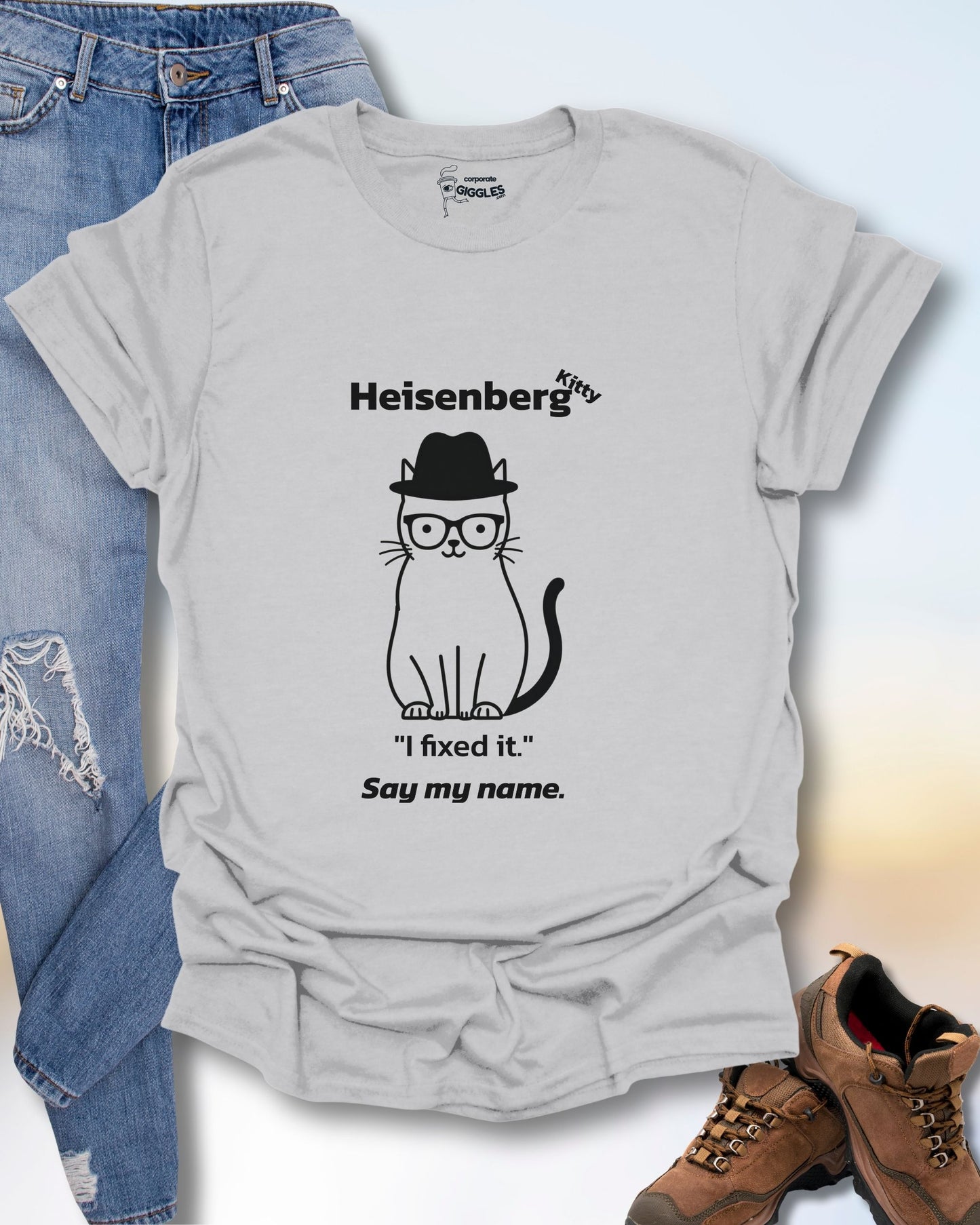 Heisenberg Kitty "I Fixed It" T-Shirt