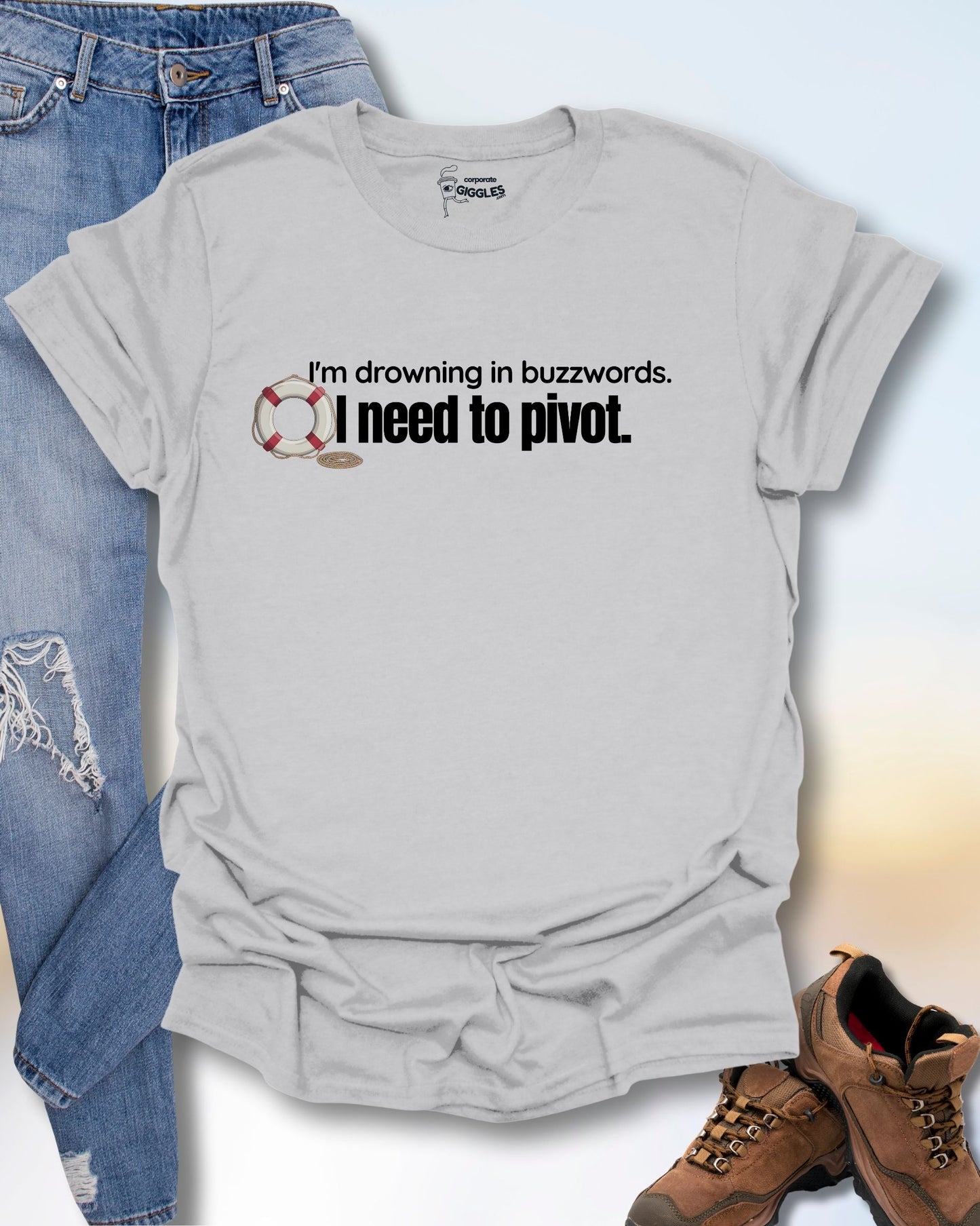 I'm Drowning In Buzzwords T-Shirt