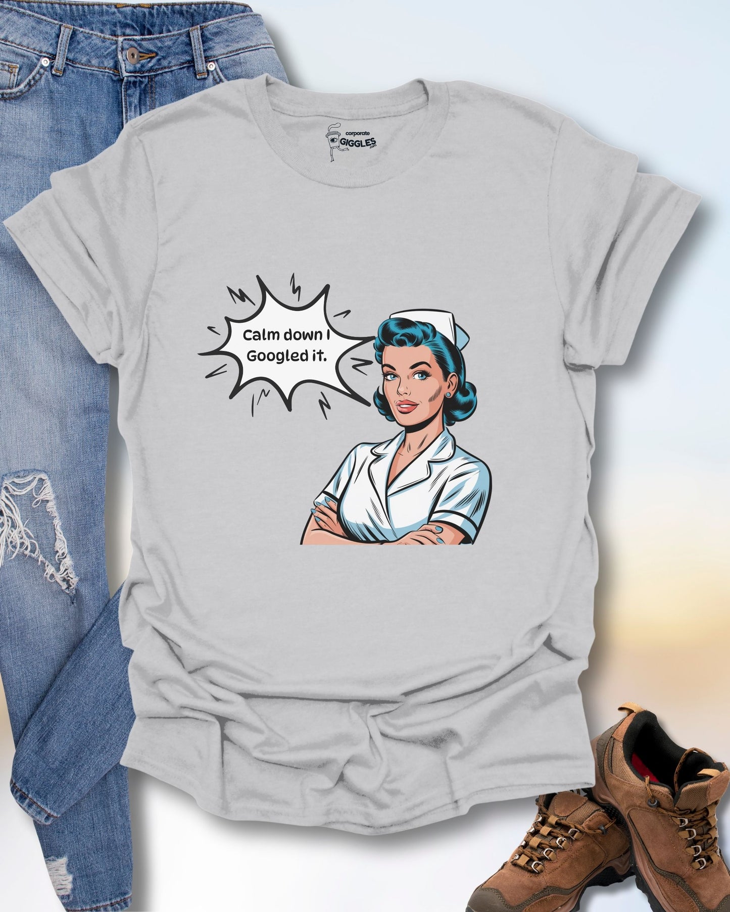 Calm Down I Googled It T-Shirt
