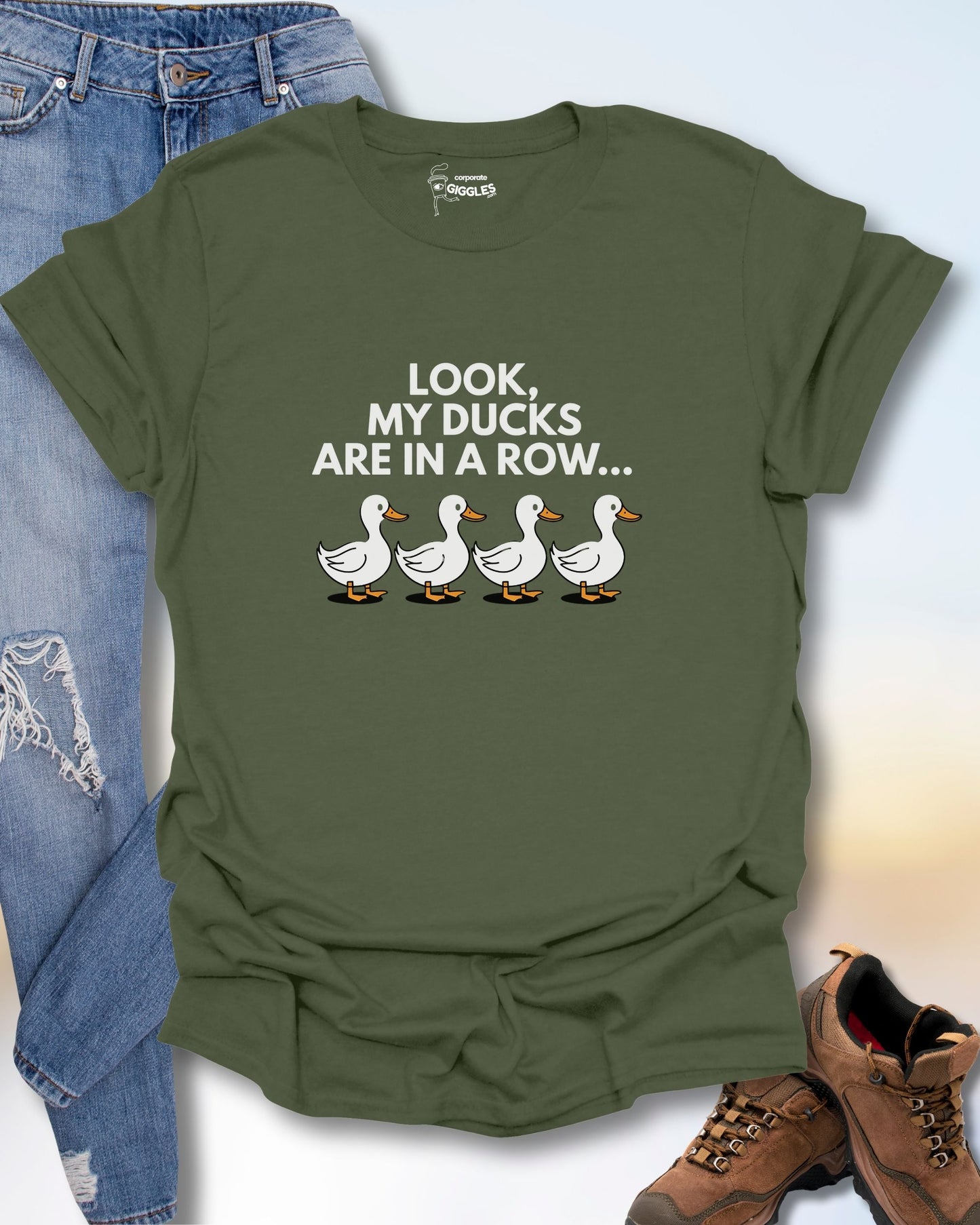 My Ducks Are In A Row T-Shirt