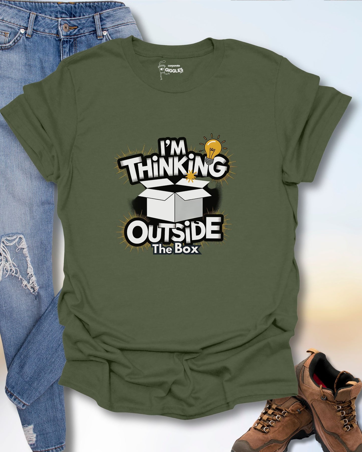 I'm Thinking Outside The Box T-Shirt