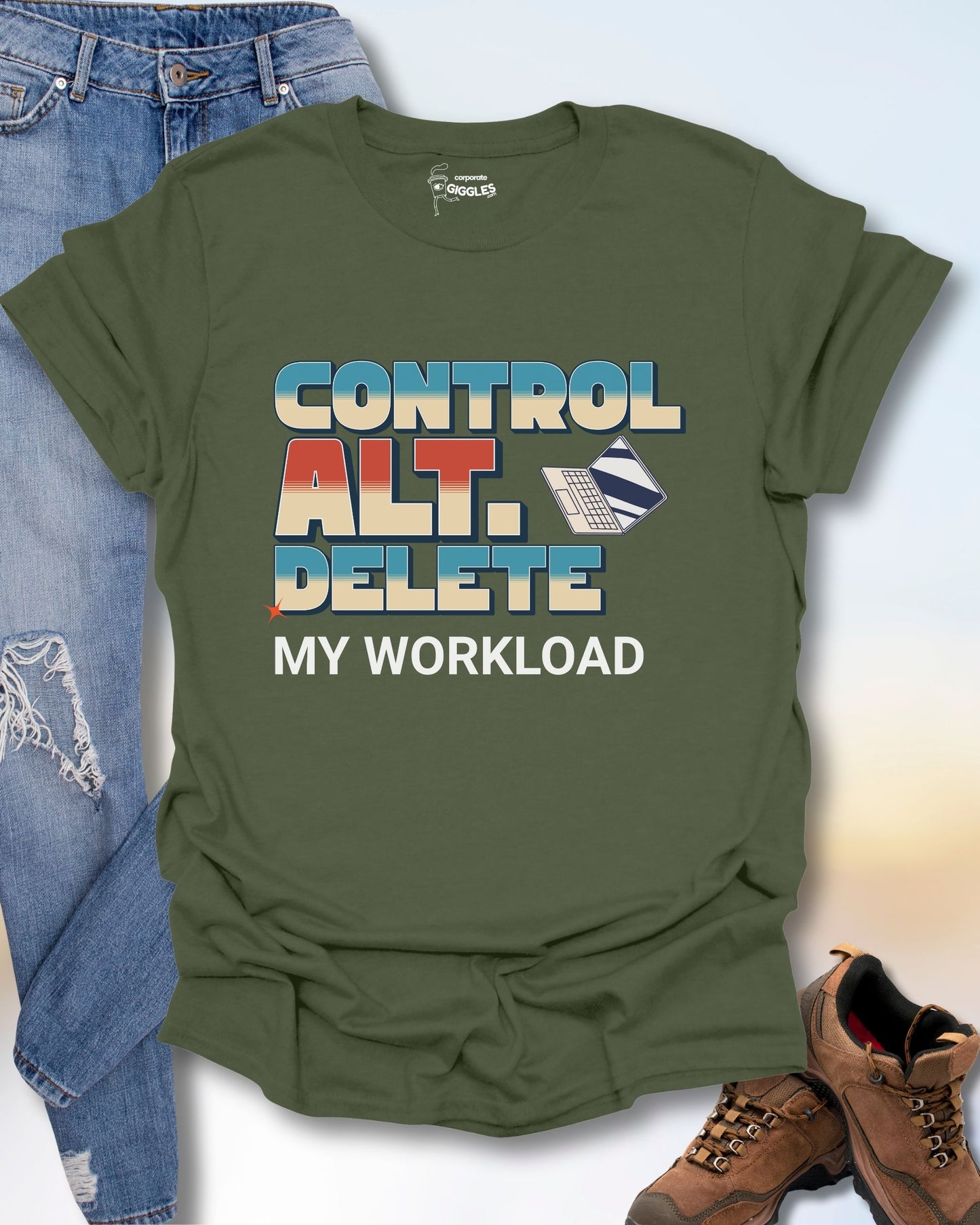 Control Alt. Delete T-Shirt