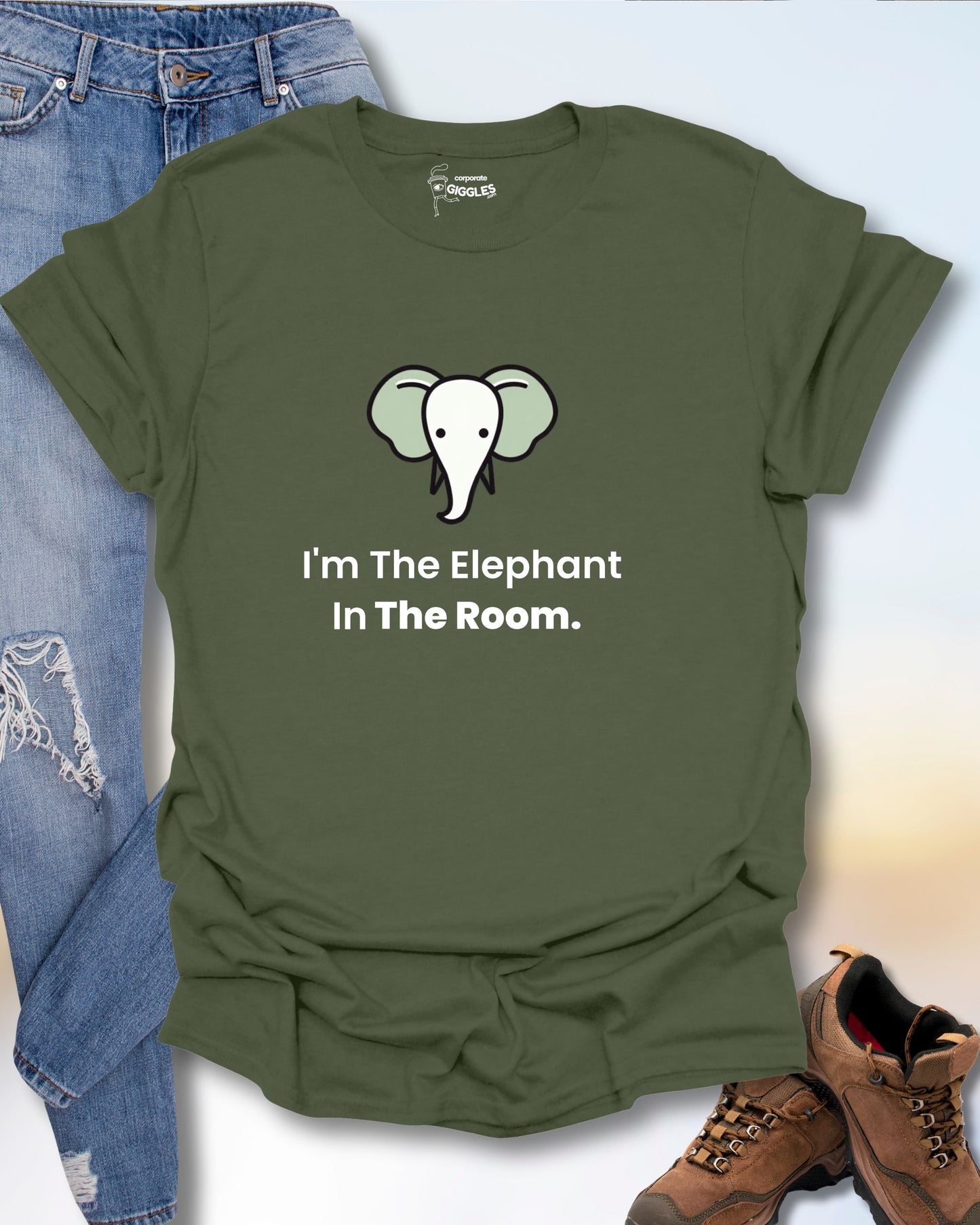 I'm The Elephant In The Room. T-Shirt