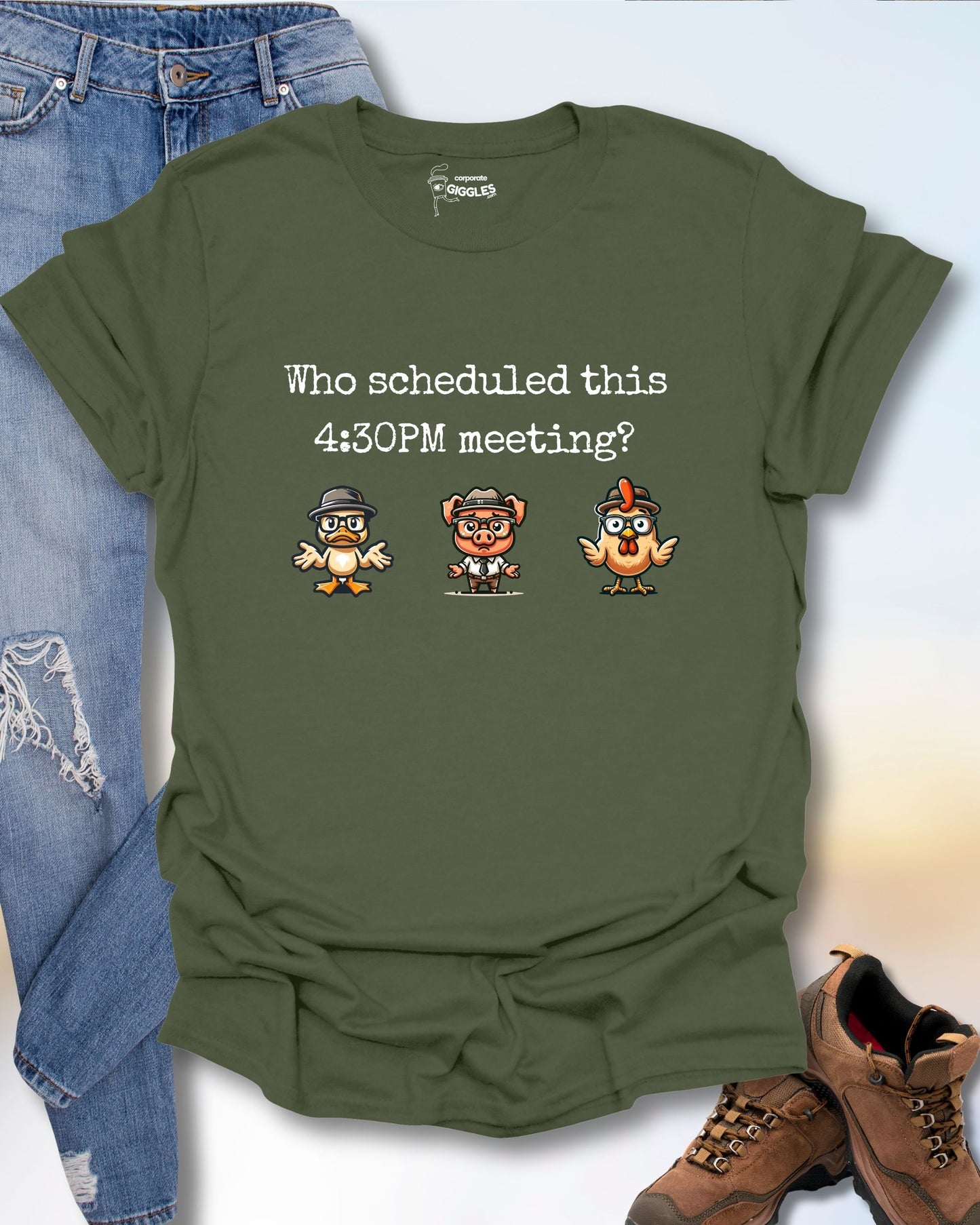 Who Scheduled This 4:30PM Meeting? T-Shirt