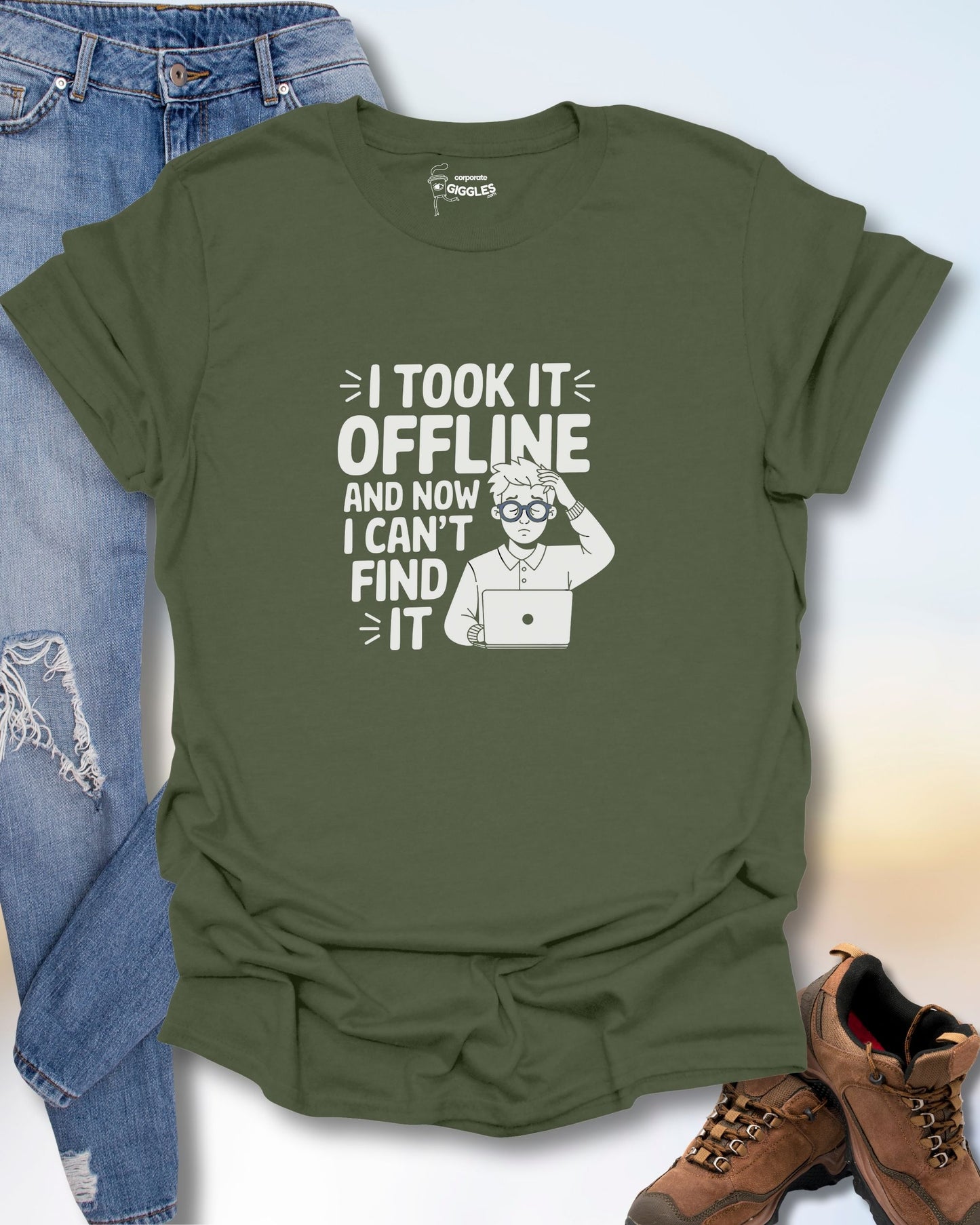 I Took It Offline And Can't Find It T-Shirt