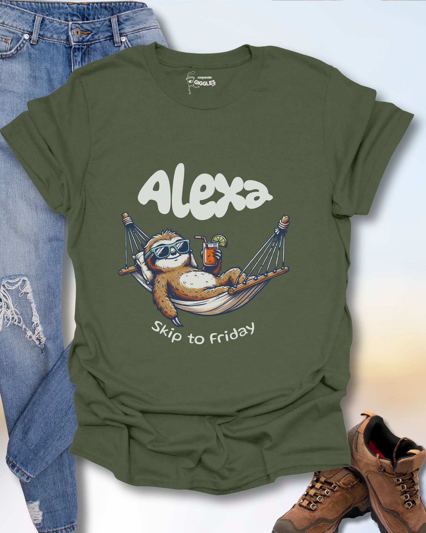 Alexa Skip To Friday T-Shirt