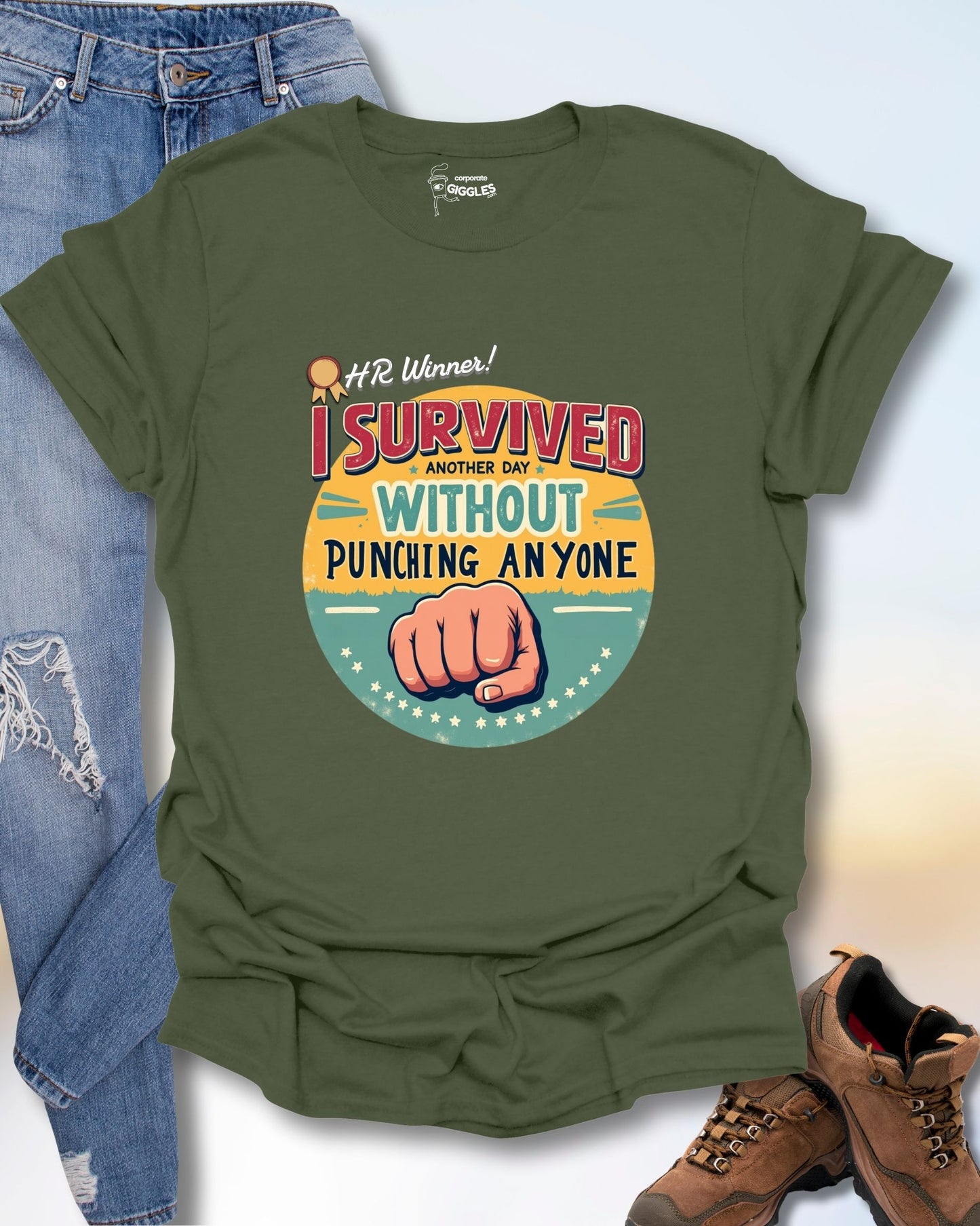 I Survived Another Day T-Shirt