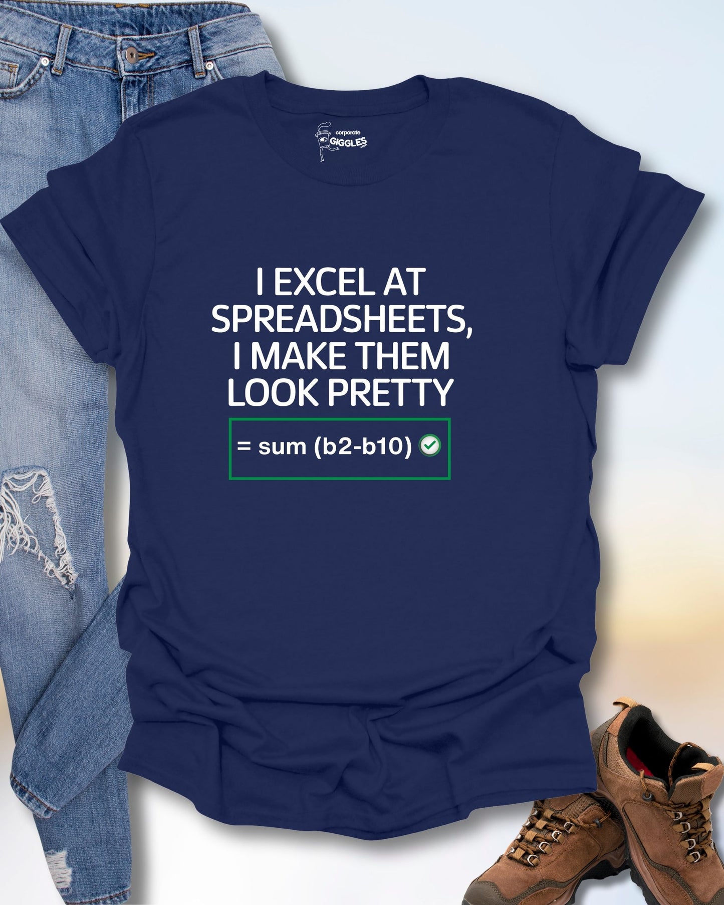 The I Excel At Spreadsheets TShirt