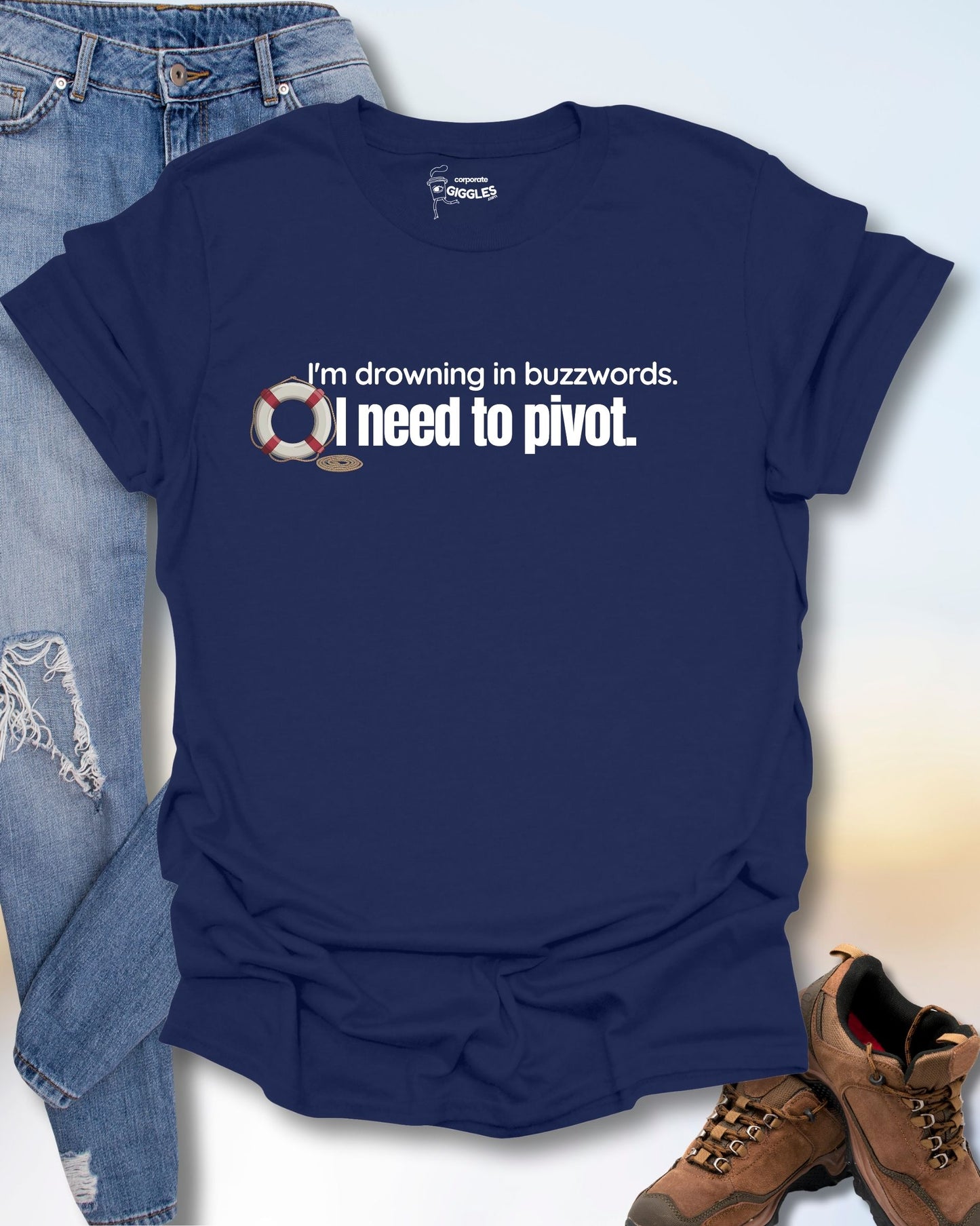 I'm Drowning In Buzzwords T-Shirt