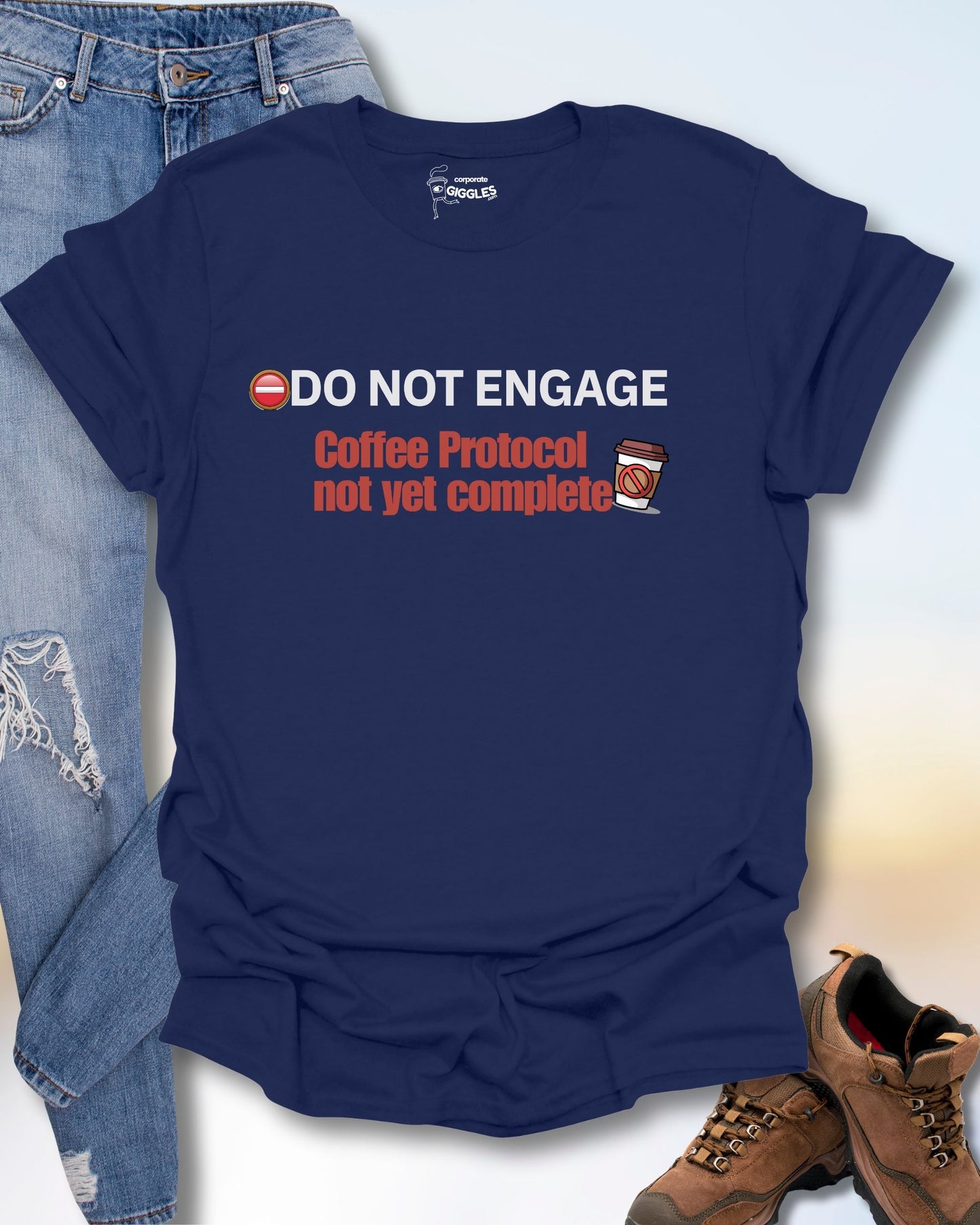 Do Not Engage Before Coffee T-Shirt