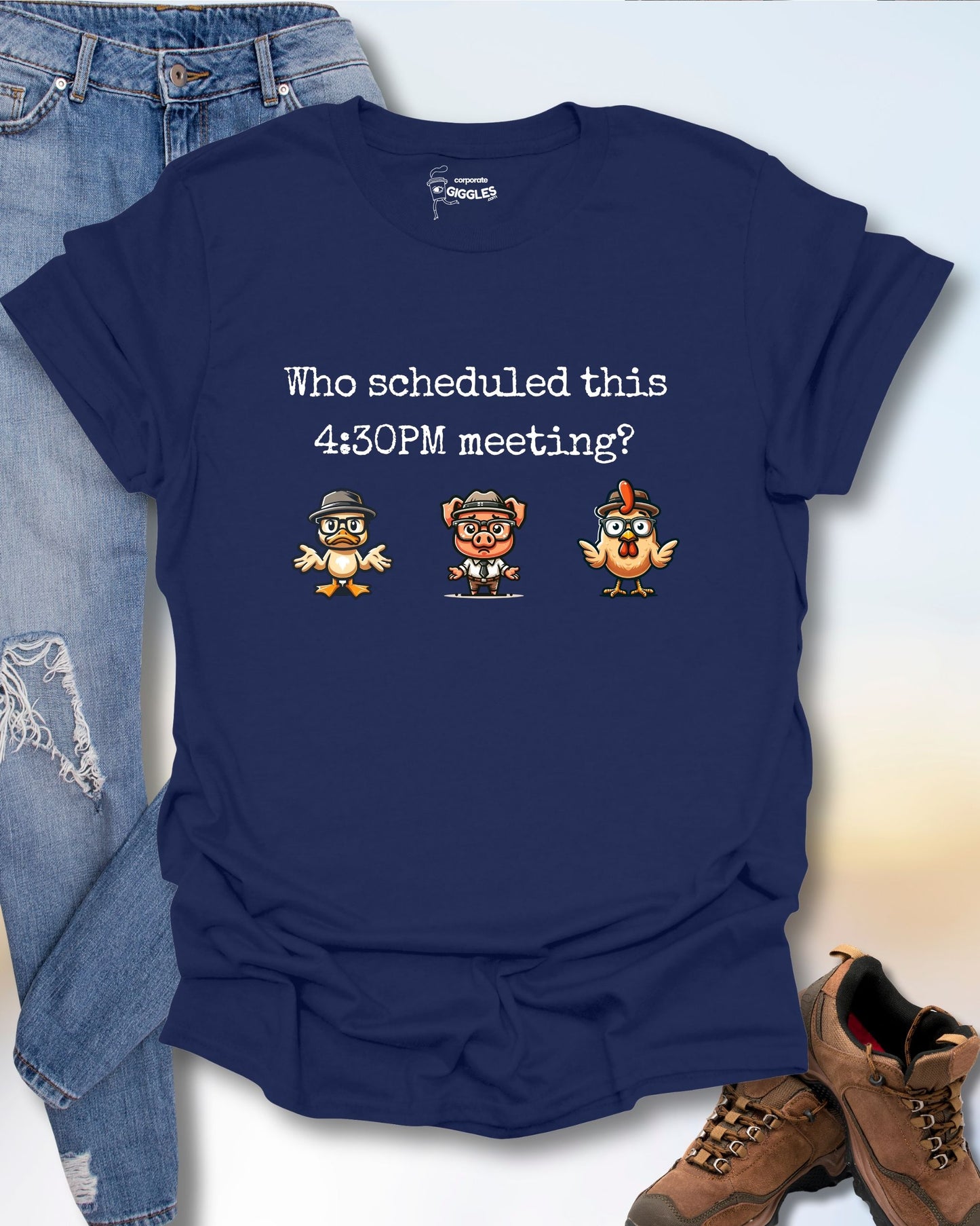 Who Scheduled This 4:30PM Meeting? T-Shirt