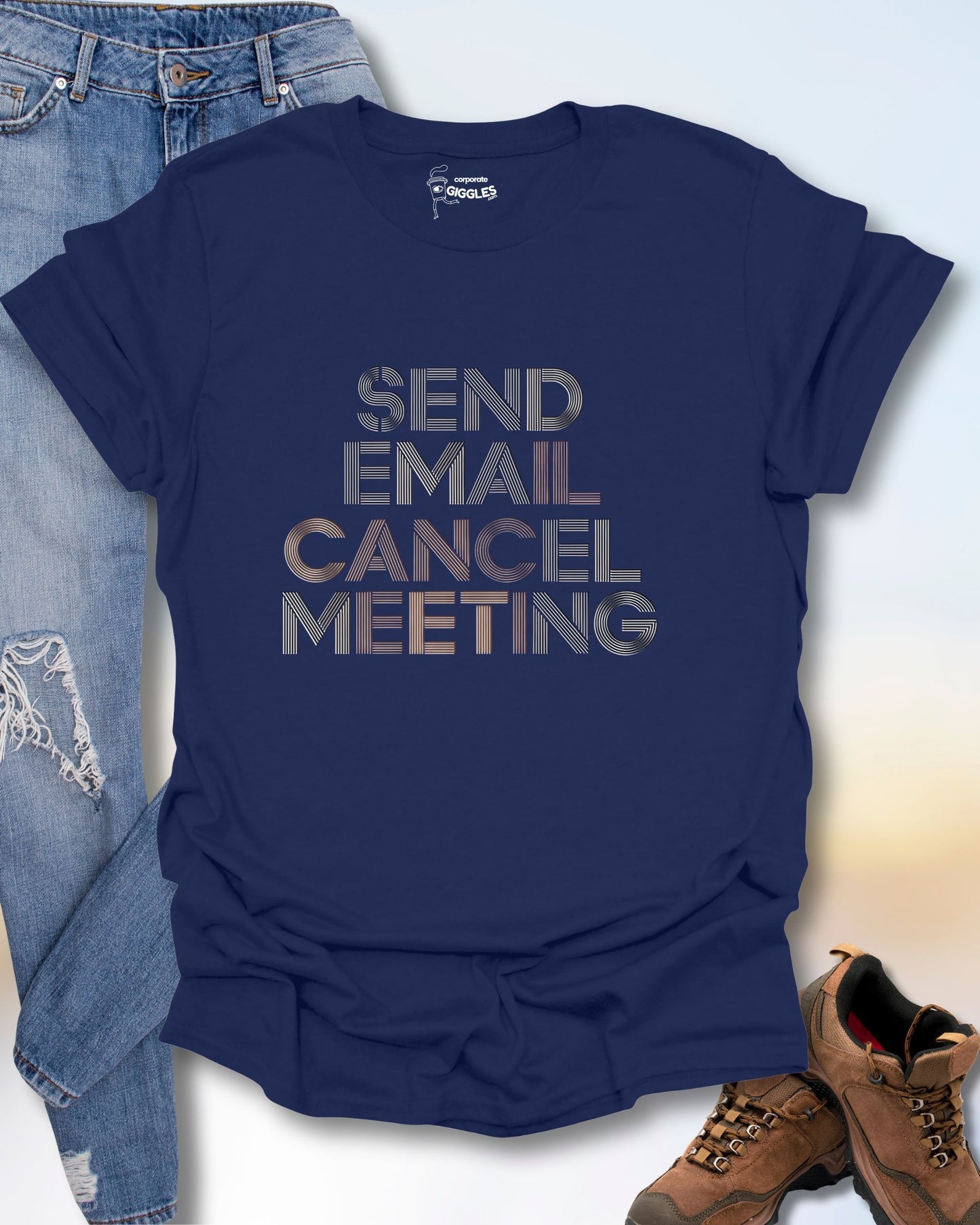 Send Email Cancel Meeting T-Shirt