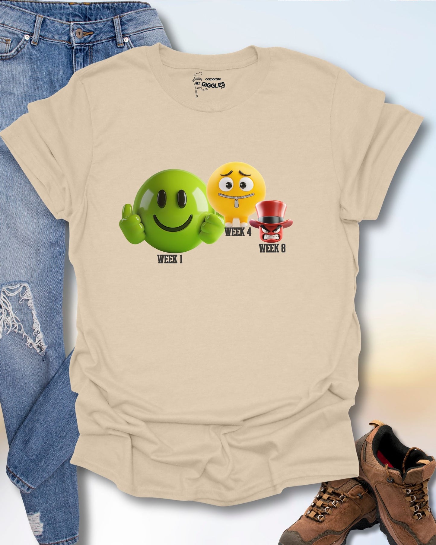 Emoji Timeline T-Shirt