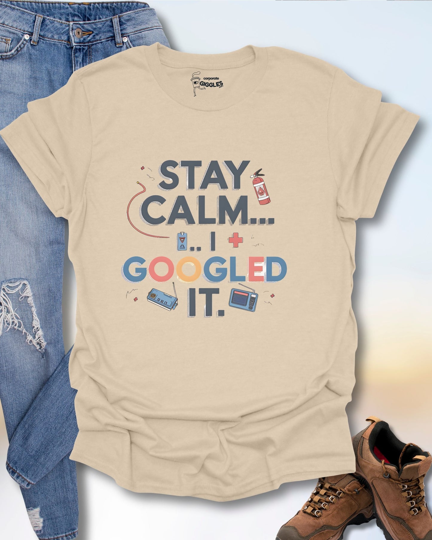 Stay Calm I Googled It T-Shirt
