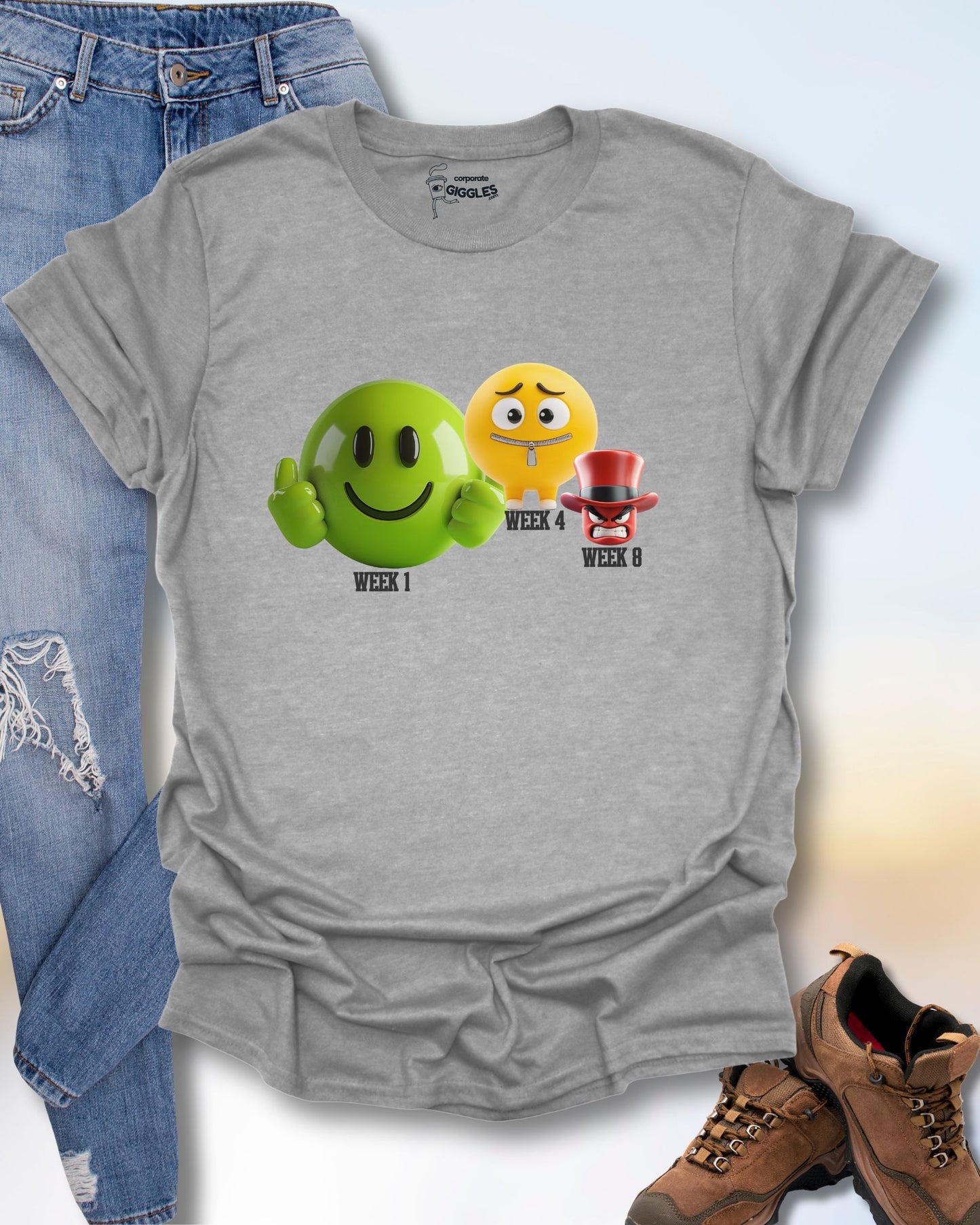 Emoji Timeline T-Shirt
