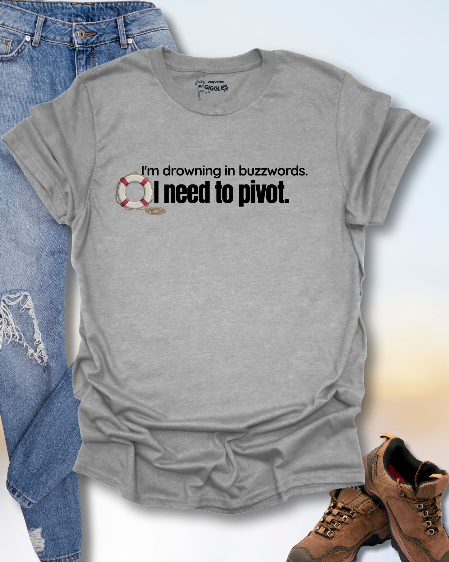 I'm Drowning In Buzzwords T-Shirt