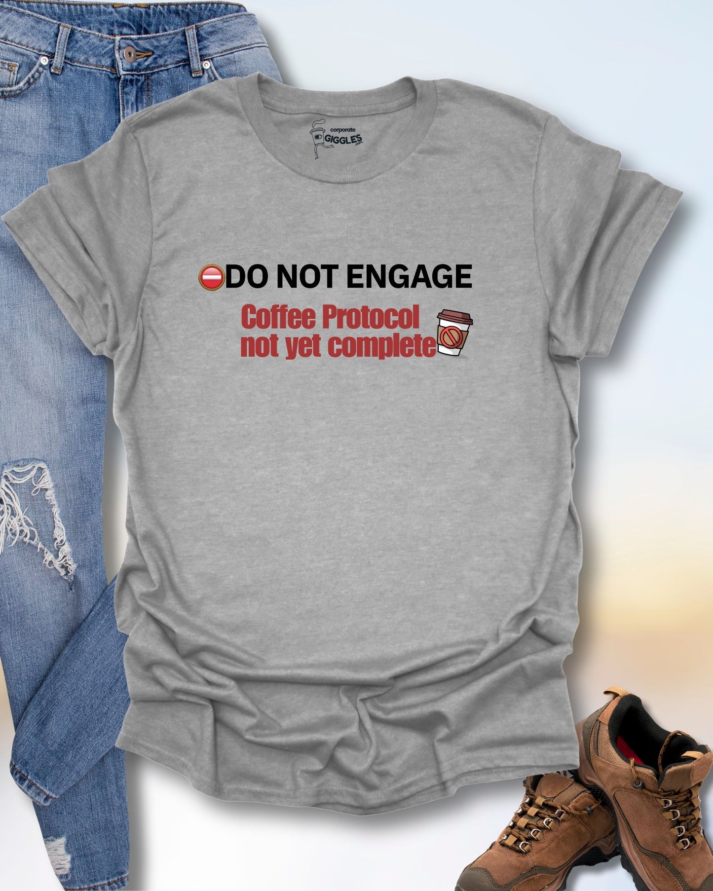 Do Not Engage Before Coffee T-Shirt