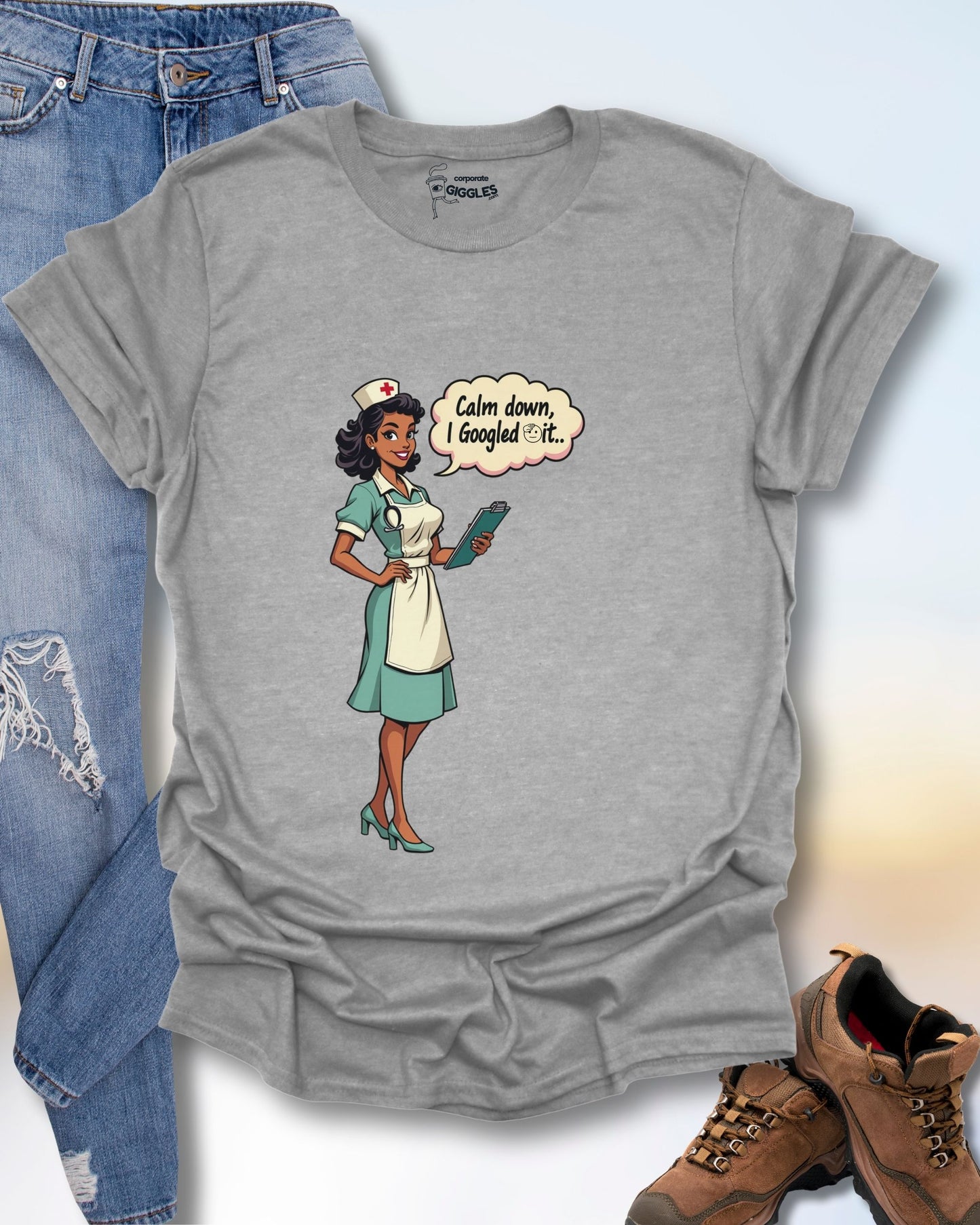 I Googled It RN T-Shirt
