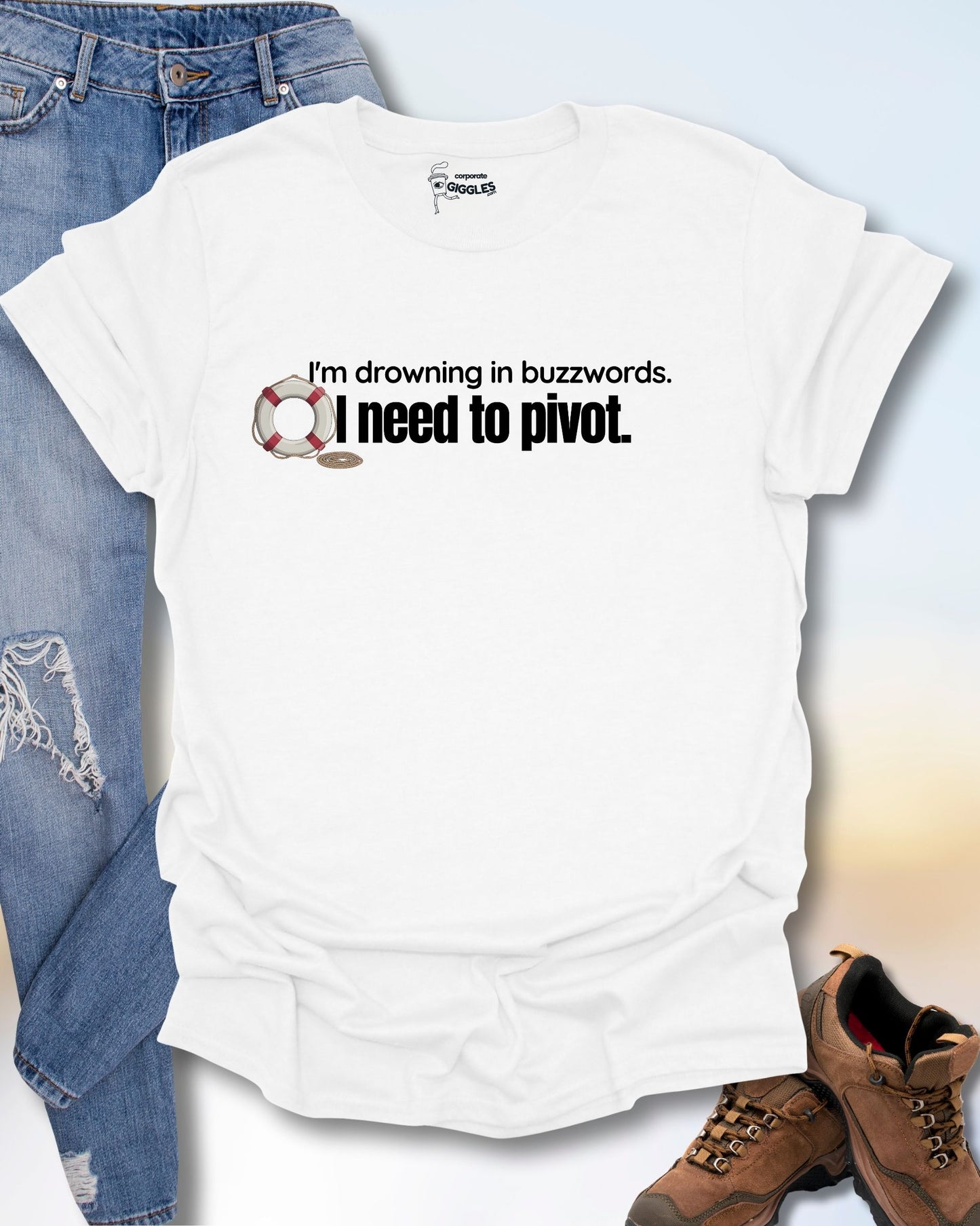 I'm Drowning In Buzzwords T-Shirt