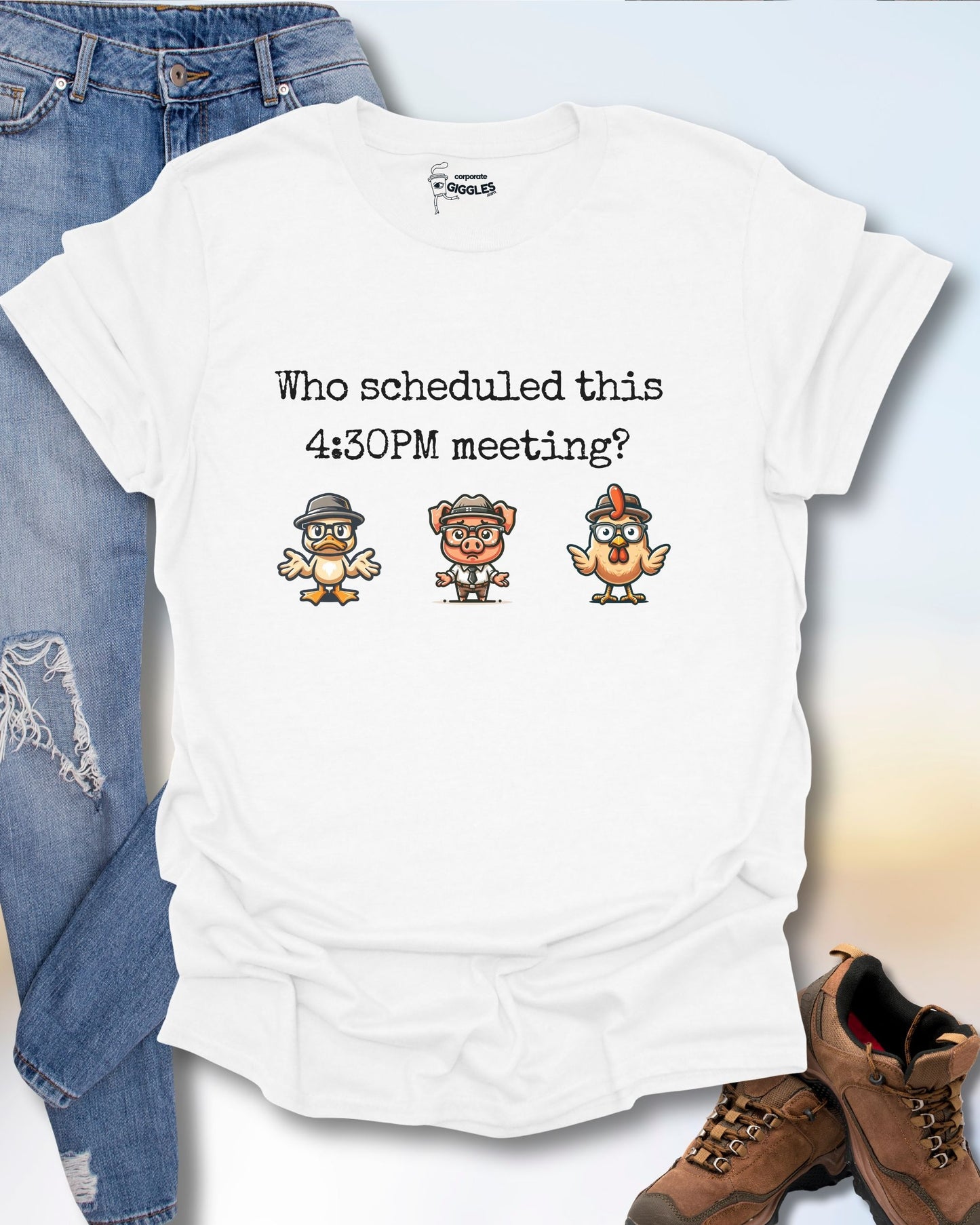 Who Scheduled This 4:30PM Meeting? T-Shirt