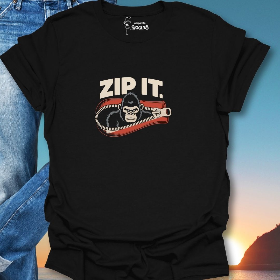 Zip It. T-Shirt