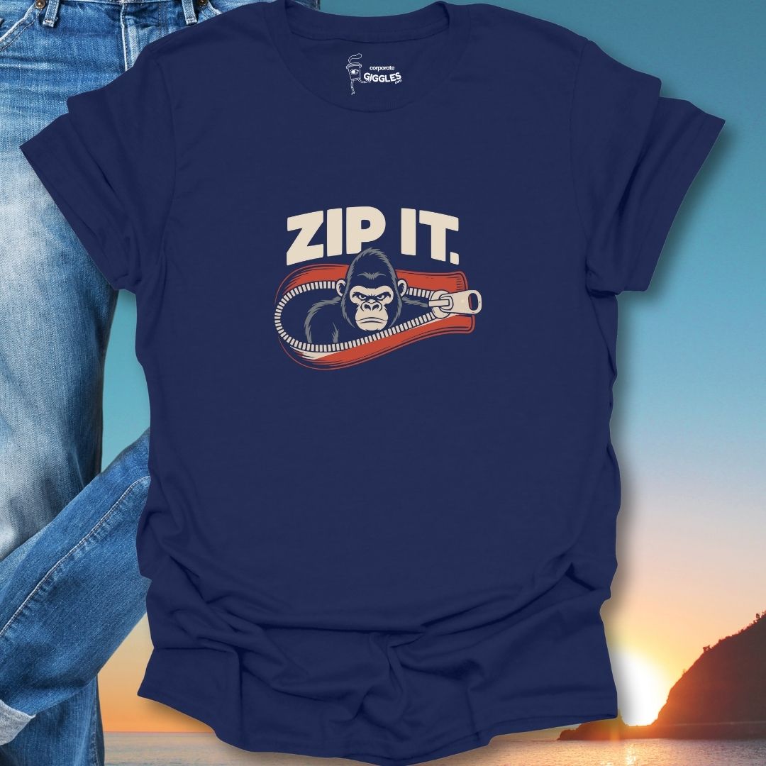 Zip It. T-Shirt