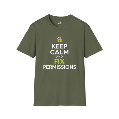 The Keep Calm & Fix Permissions T-Shirt