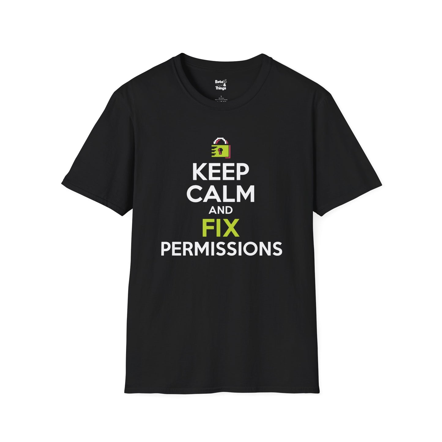 The Keep Calm & Fix Permissions T-Shirt