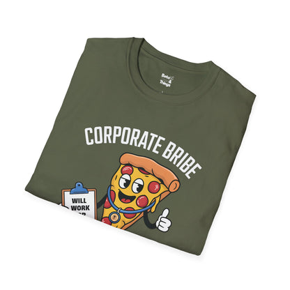 The Will Work for Pizza T-Shirt