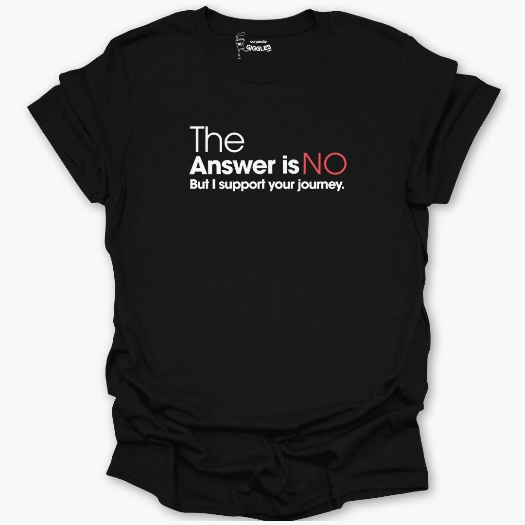 The Answer Is No T-Shirt