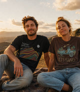 Summit Stripes Adventure Outdoors T-Shirt