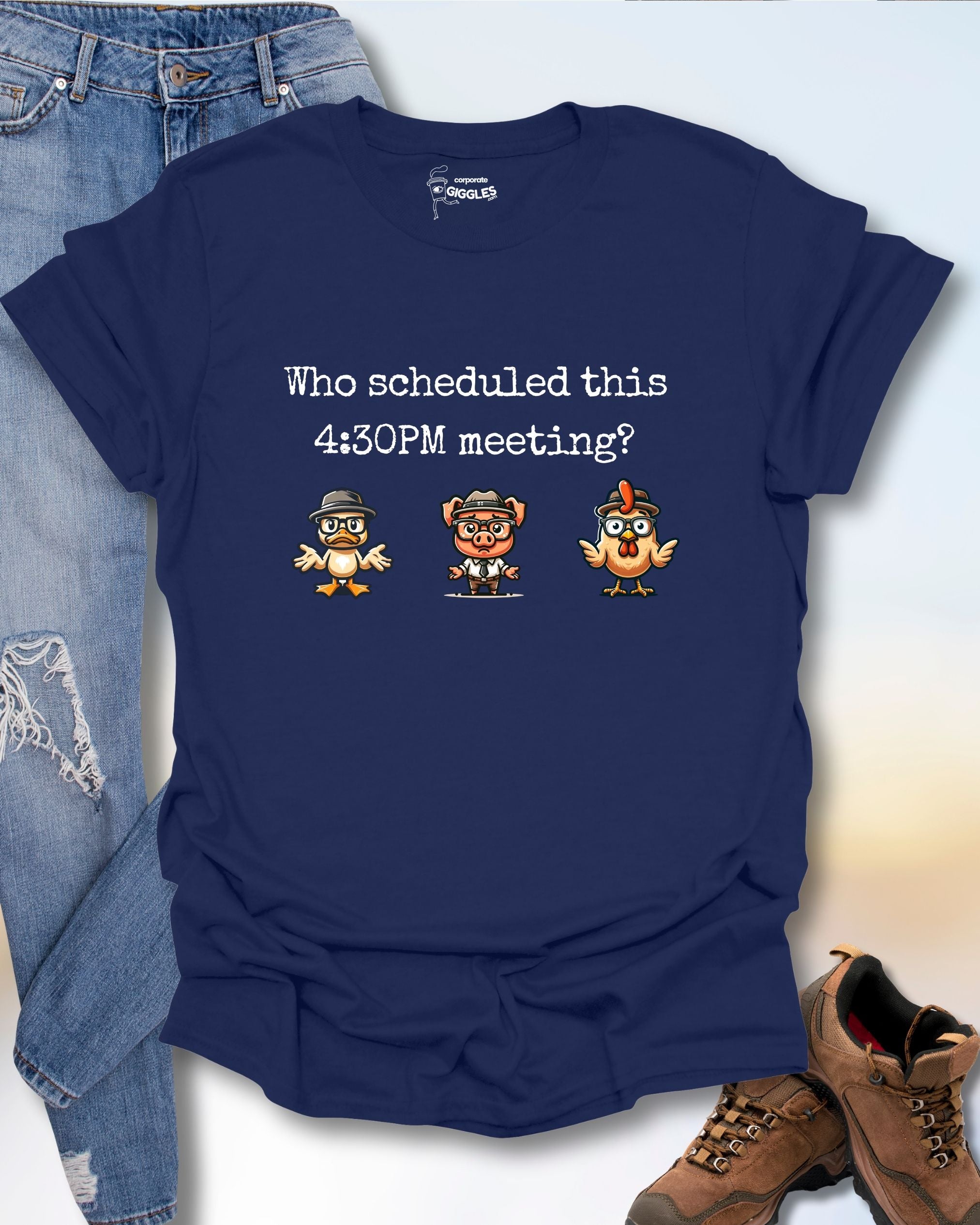 Who Scheduled This 4:30PM Meeting? T-Shirt