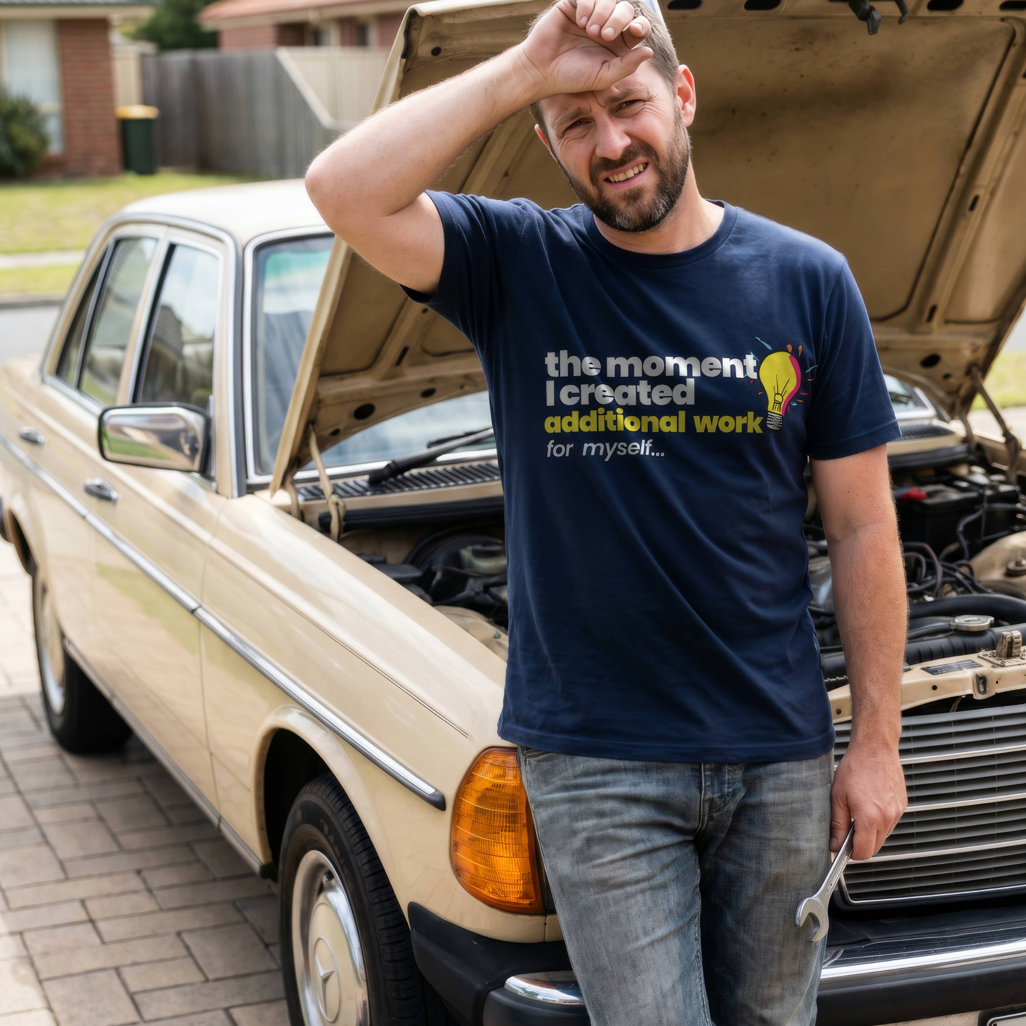 The Light Bulb Moment Sarcastic T-Shirt