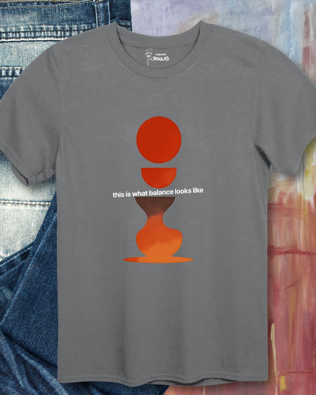 This Is What Balance Looks Like T-Shirt – Corporate Giggles