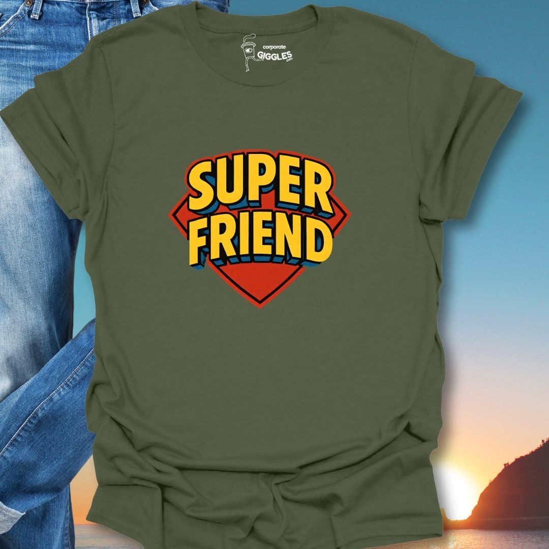 Super Friend Shield T-Shirt